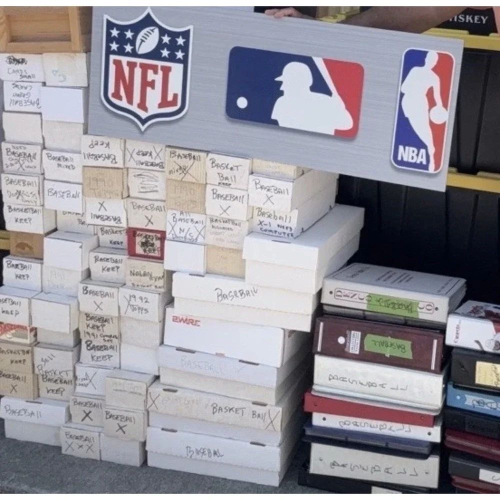 500‎ Baseball Card Lot from 1980s-1990s Huge MLB Mixed Variety Great Mix #4